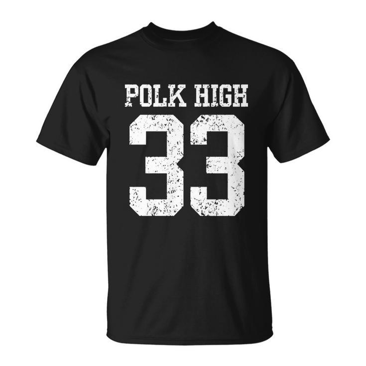 Polk High Number  Unisex T-Shirt