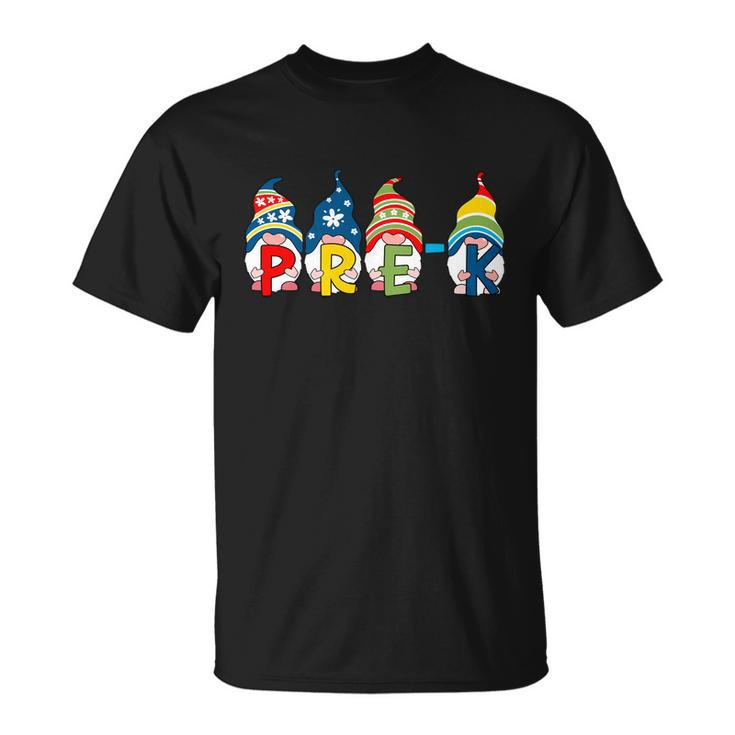 Pregiftk Gnomies Back To School Cute Gnome Students Teachers Gift Unisex T-Shirt