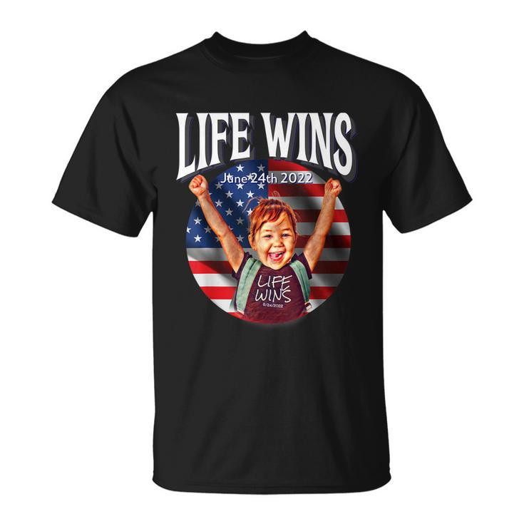 Pro Life Movement Right To Life Pro Life Advocate Victory V2 Unisex T-Shirt