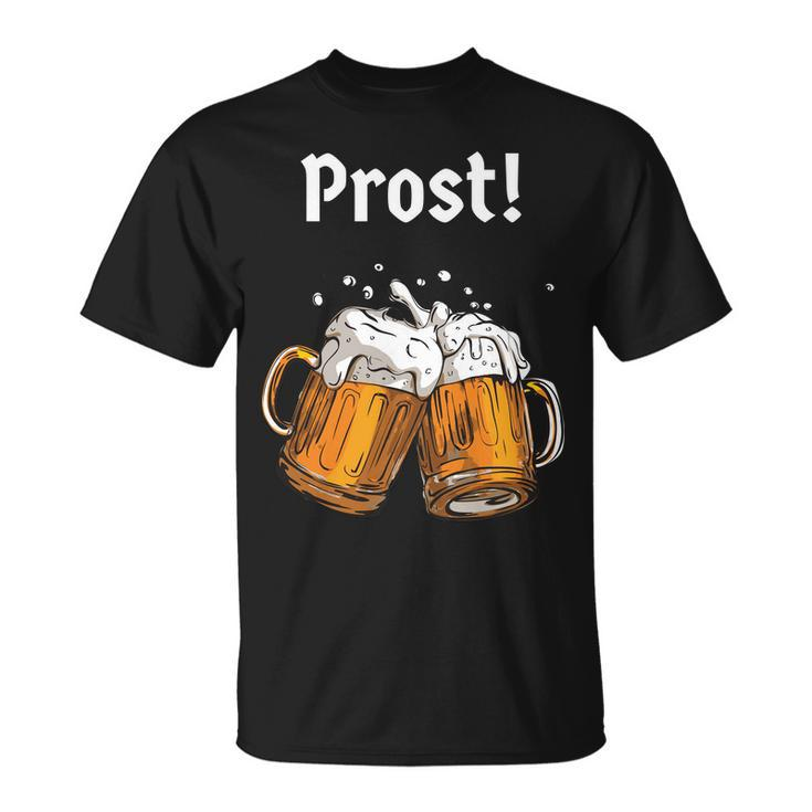Prost Oktoberfest Beerfest Unisex T-Shirt
