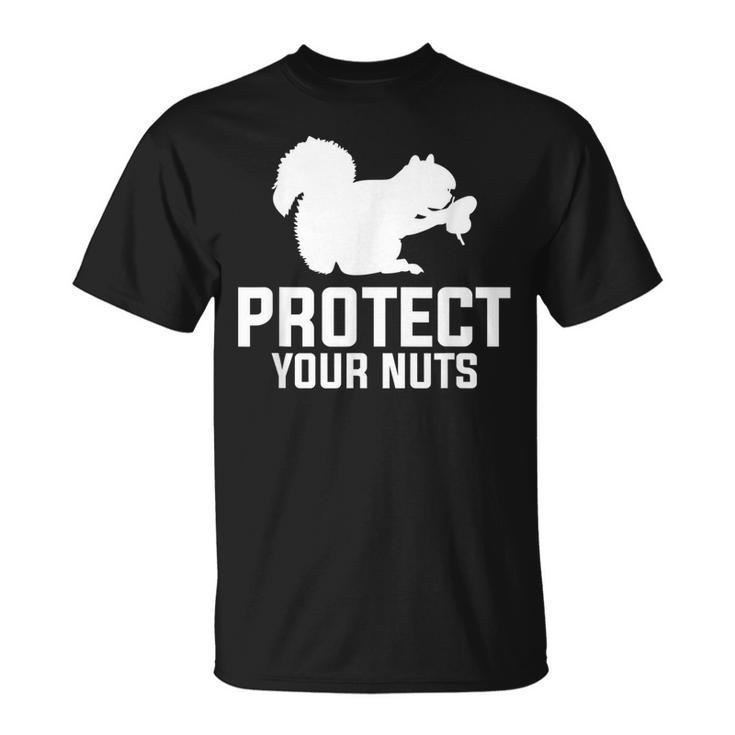 Protect Your Nuts For A Baseball Player V2 T-shirt