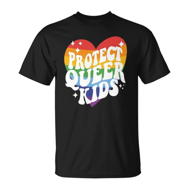 Protect Queer Kids Gay Pride Lgbt Support Queer Pride Month Unisex T-Shirt