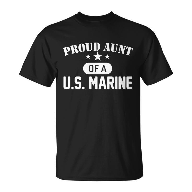 Proud Aunt Of A Us Marine Unisex T-Shirt