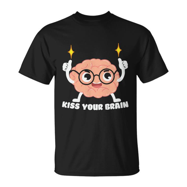 Proud Teacher Life Kiss Your Brain Premium Plus Size Shirt For Teacher Female Unisex T-Shirt