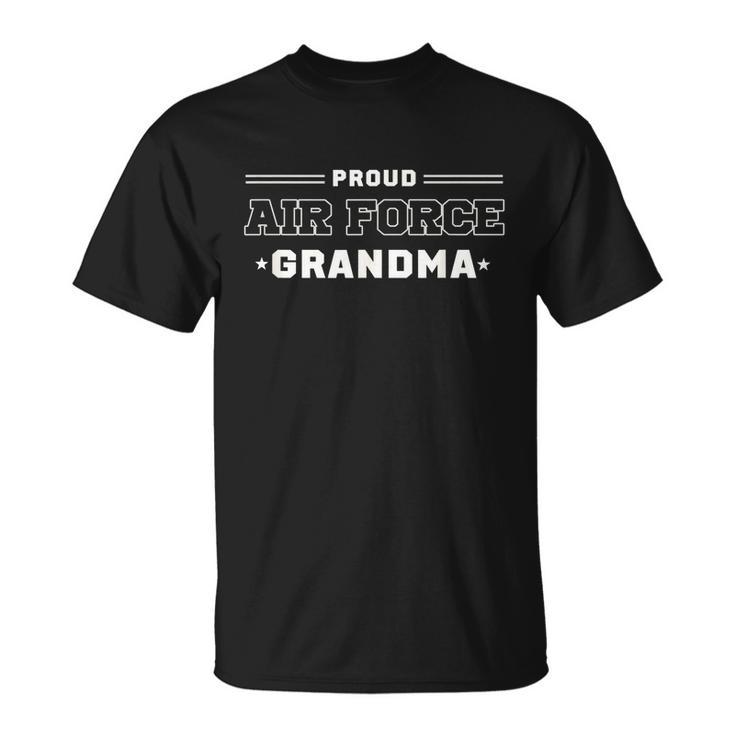 Proud Us Air Force Grandma Military Pride Unisex T-Shirt