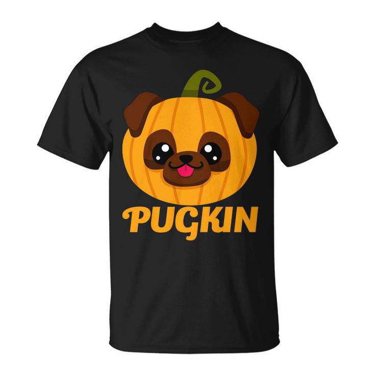 Pugkin Pumpkin Pug Unisex T-Shirt