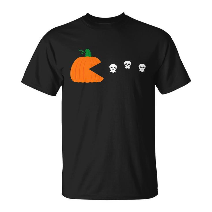Pumpkin Ghost Boo Halloween Quote V2 Unisex T-Shirt