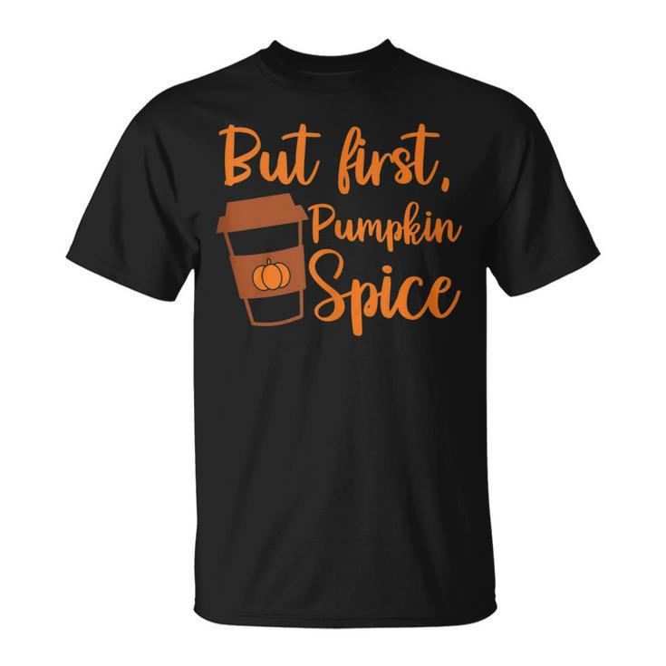 Pumpkin Spice Fall Season T-shirt