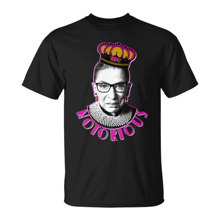 Queen Notorious Rbg Ruth Bader Ginsburg Tribute Unisex T-Shirt