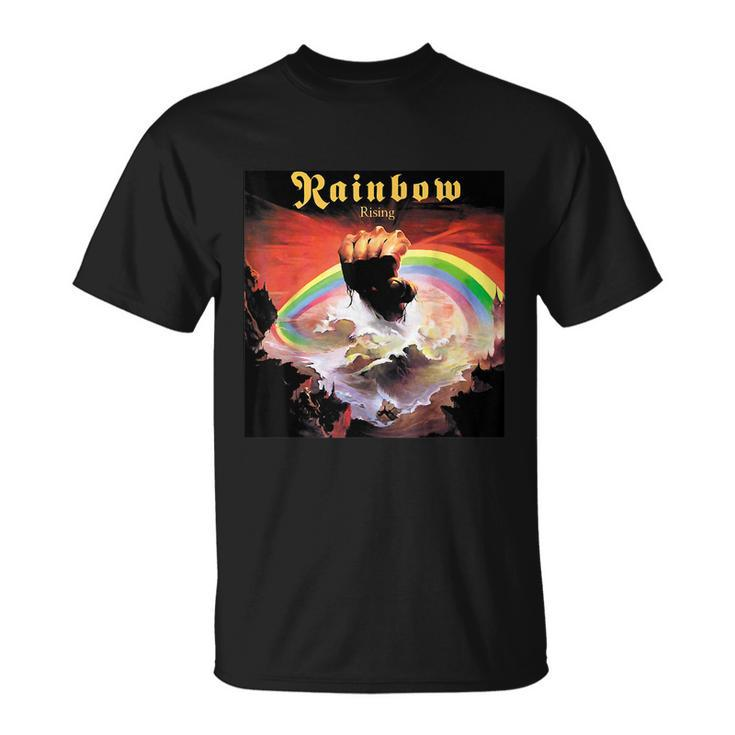 Rainbow Band Rising 2021 Mendagrii Unisex T-Shirt