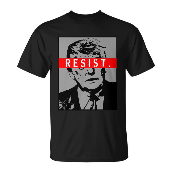 Resist President Donald Trump Anti Trump The Resistance Tshirt Unisex T-Shirt
