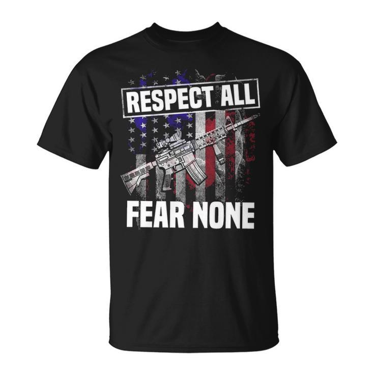 Respect All Fear Unisex T-Shirt