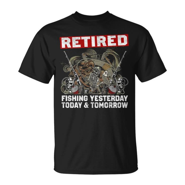Retired Fishing Everyday Unisex T-Shirt