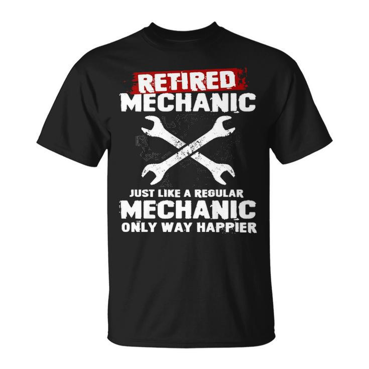 Retired Mechanic V2 Unisex T-Shirt