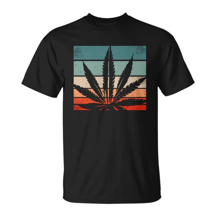Retro Cannabis Unisex T-Shirt