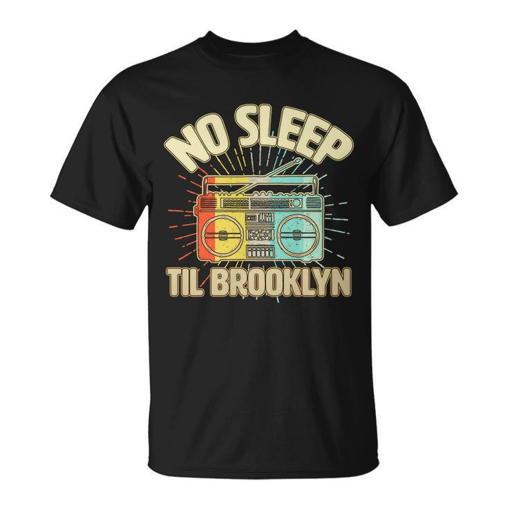 Retro No Sleep Til Brooklyn Unisex T-Shirt