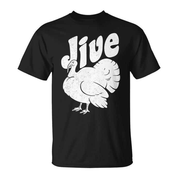 Retro Thanksgiving Jive Turkey Tshirt Unisex T-Shirt