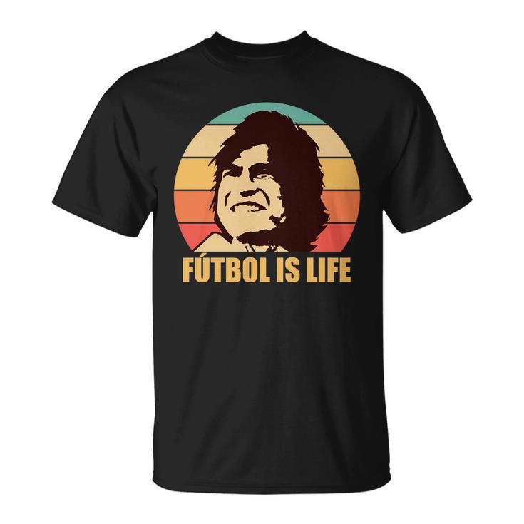Retro Vintage Futbol Is Life Tshirt Unisex T-Shirt
