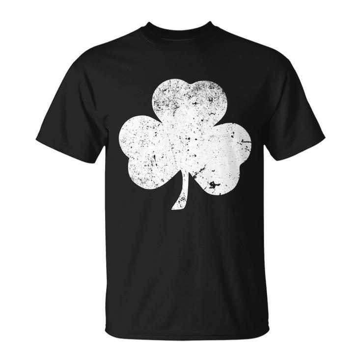 Retro Vintage Irish Distressed Shamrock St Patricks Day Tshirt Unisex T-Shirt