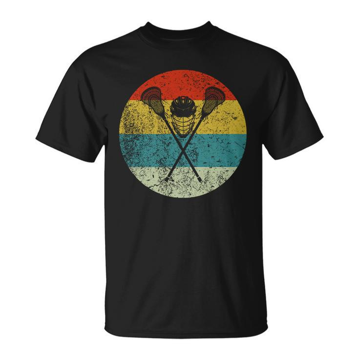 Retro Vintage Lacrosse V3 Unisex T-Shirt