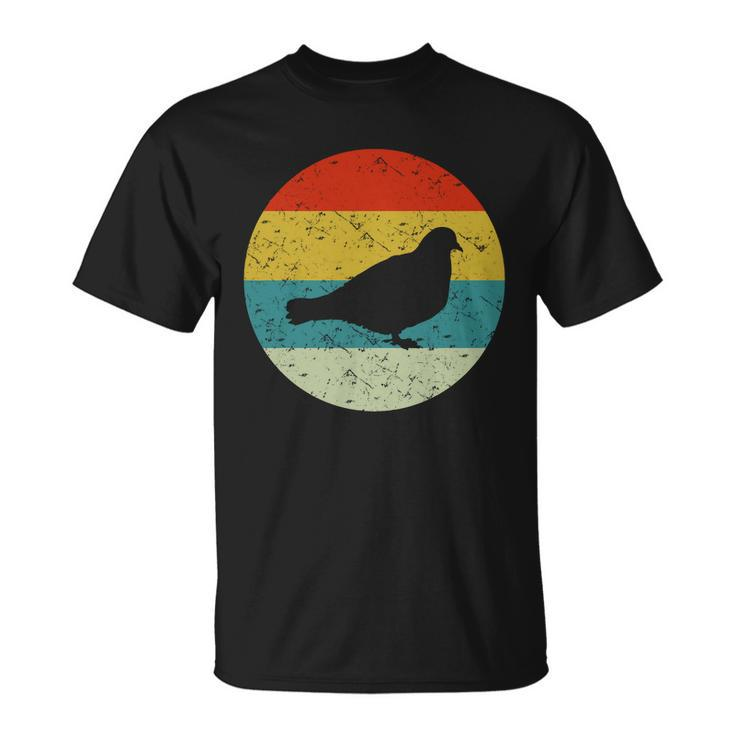Retro Vintage Pigeon Unisex T-Shirt