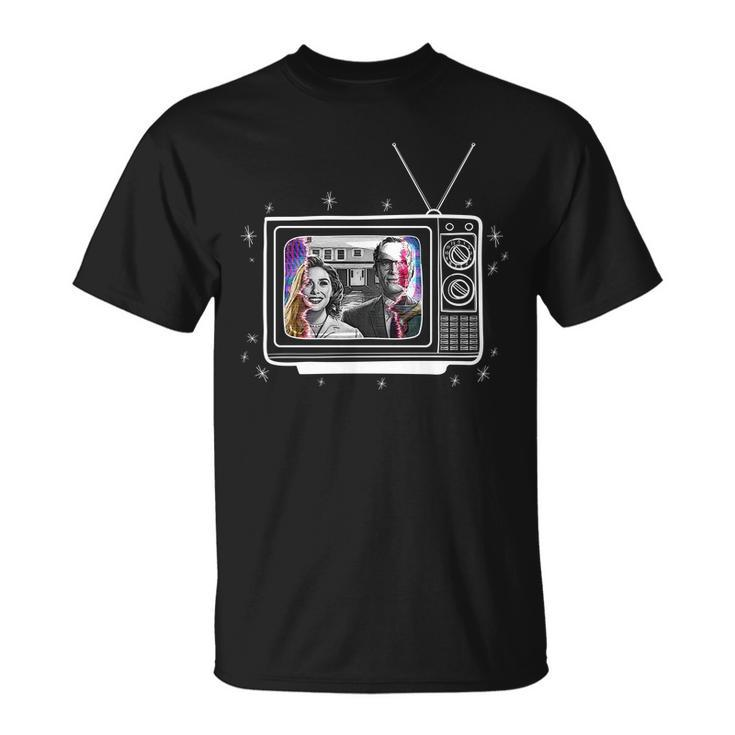 Retro Vintage Tv Show Screen Unisex T-Shirt