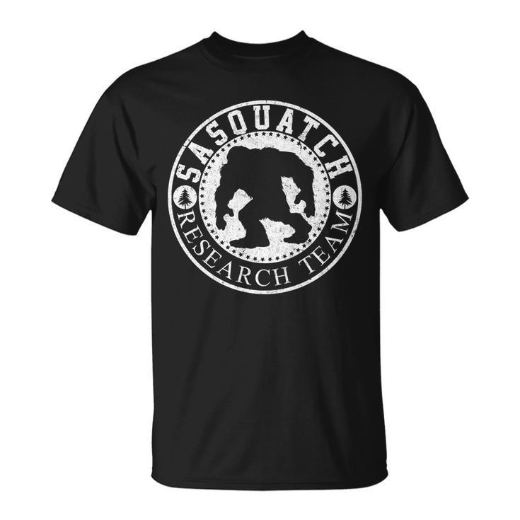 Sasquatch Research Team V2 T-shirt