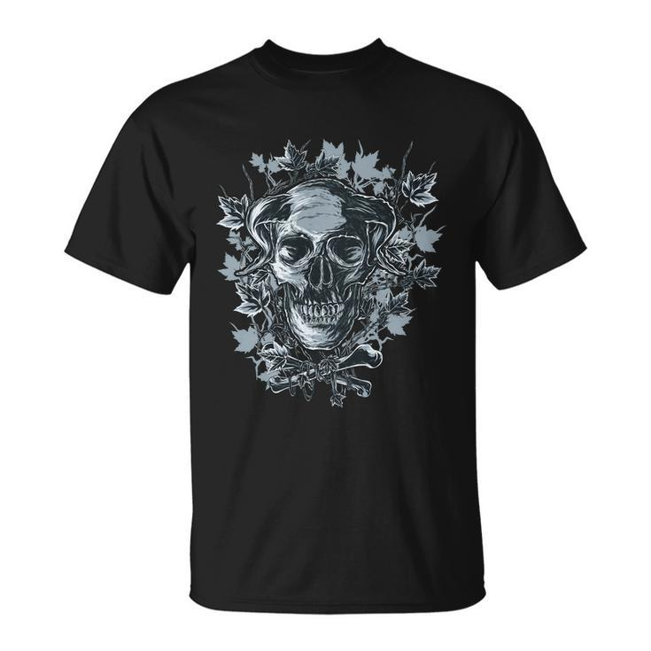 Scary Devil Skull Unisex T-Shirt
