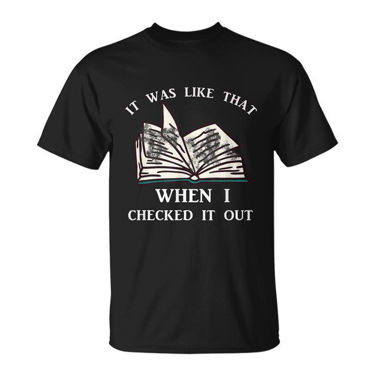 School Library Funny For Librarian Tshirt Unisex T-Shirt