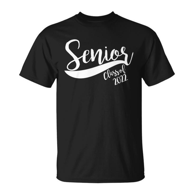 Senior Class Of 2022 Graduation Logo Unisex T-Shirt