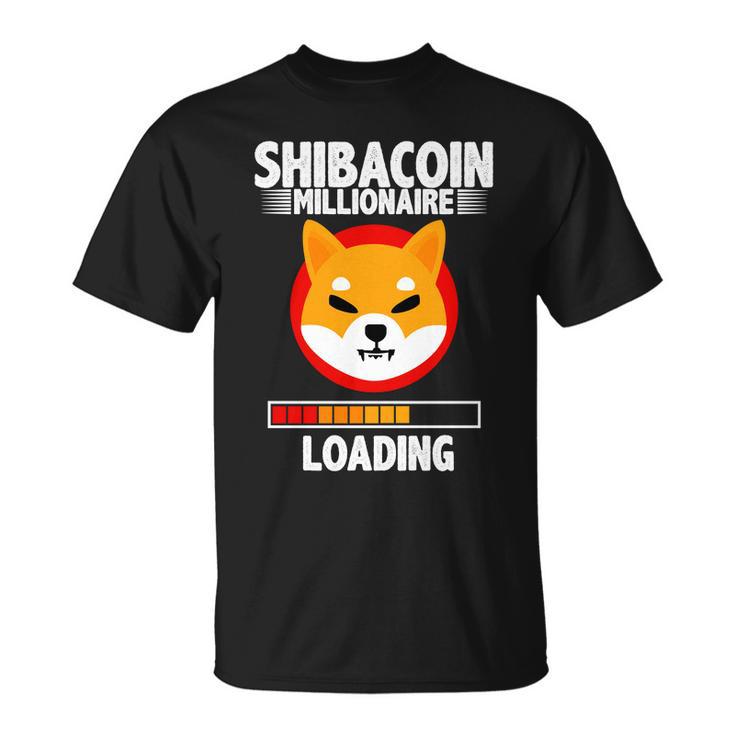 Shiba Coin Millionaire Loading Unisex T-Shirt