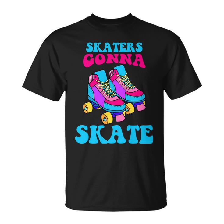 Skaters Gonna Skate V2 Unisex T-Shirt