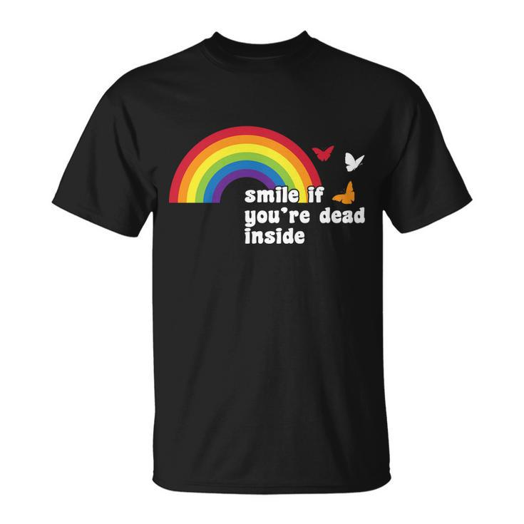 Smile If Youre Dead Inside Tshirt Unisex T-Shirt