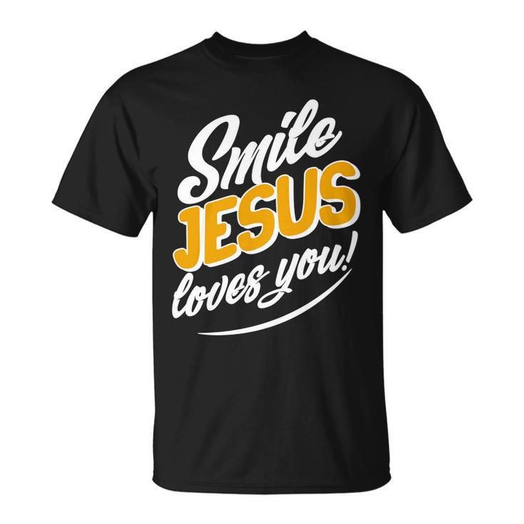 Smile Jesus Loves You Unisex T-Shirt