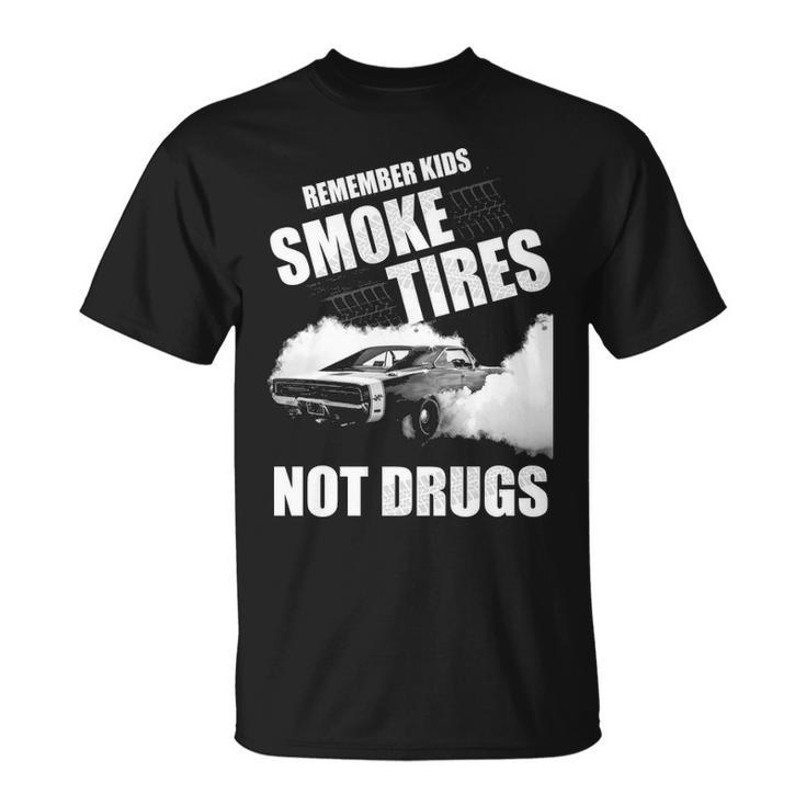 Smoke Tires V2 Unisex T-Shirt