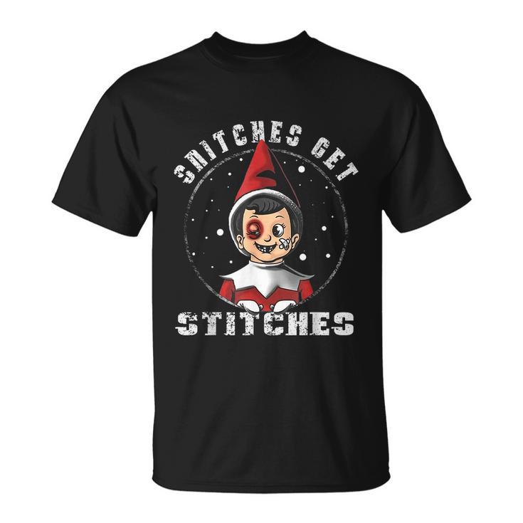 Snitches Get Stitches V2 Unisex T-Shirt