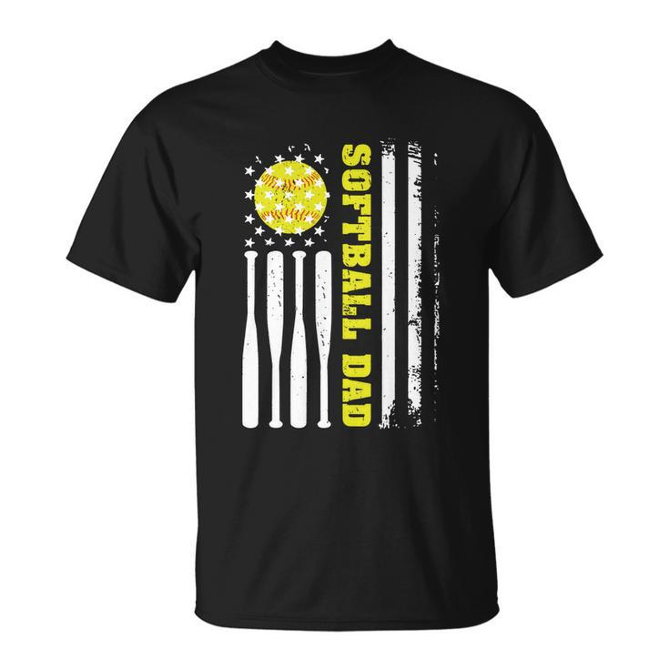 Softball Dad V2 Unisex T-Shirt