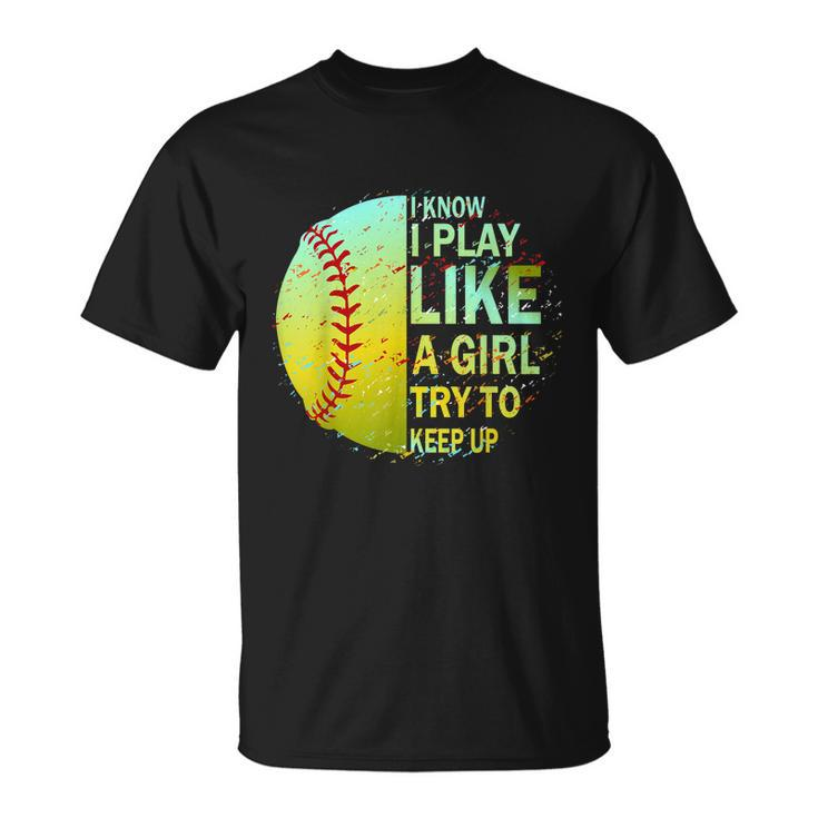 Softball Shirts For Girls | Softball Tshirt Unisex T-Shirt