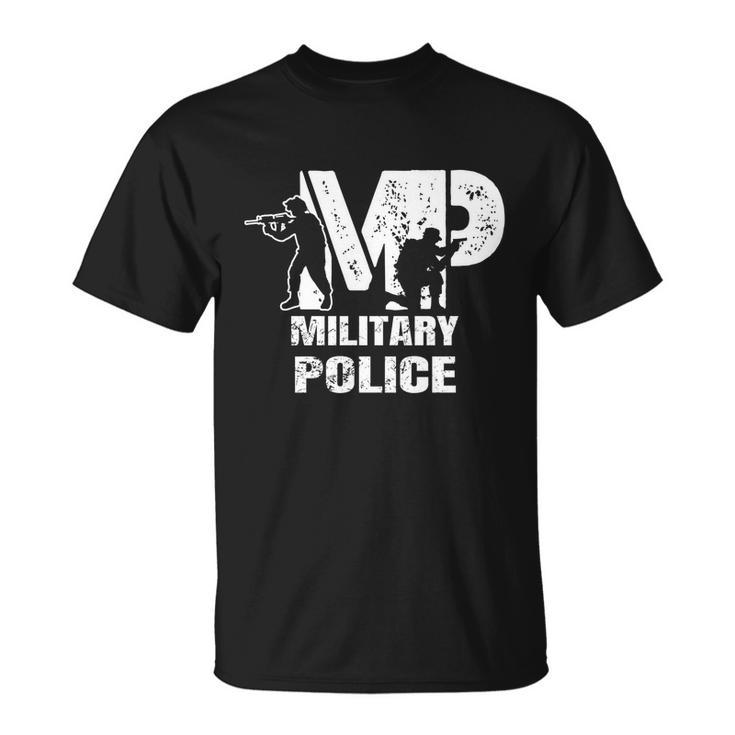 Soldier Retired Veteran Mp Military Police Policeman Funny Gift Unisex T-Shirt