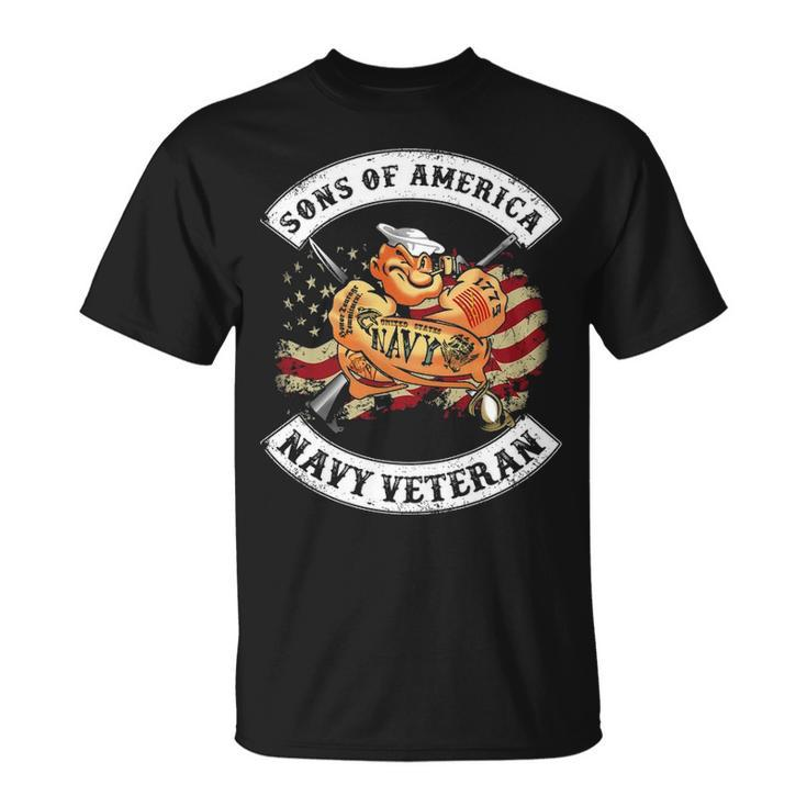 Son Of America Navy Veteran Unisex T-Shirt
