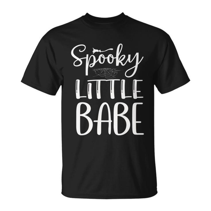 Spooky Little Babe Halloween Quote V3 Unisex T-Shirt