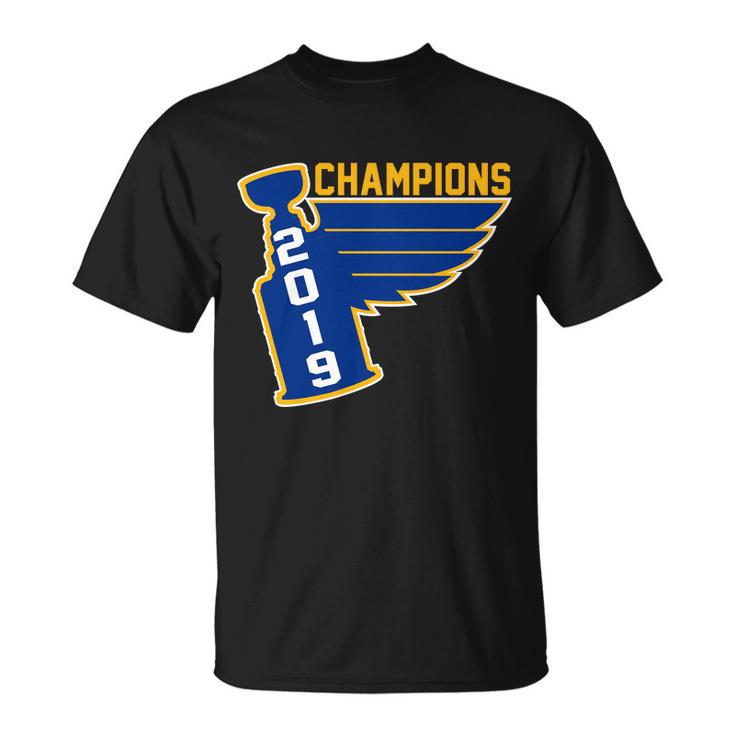 St Louis Hockey 2019 Champions Tshirt Unisex T-Shirt