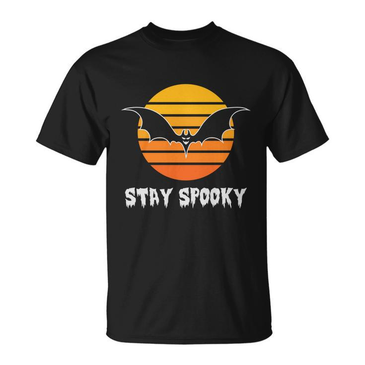 Stay Spooky Dracula Funny Halloween Quote Unisex T-Shirt