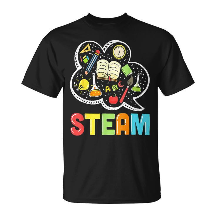 Steam Teacher And Student Back To School Stem Tee Unisex T-Shirt