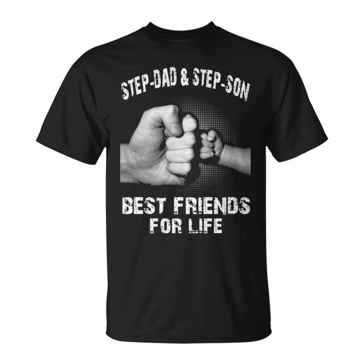 Step-Dad & Step-Son - Best Friends Unisex T-Shirt