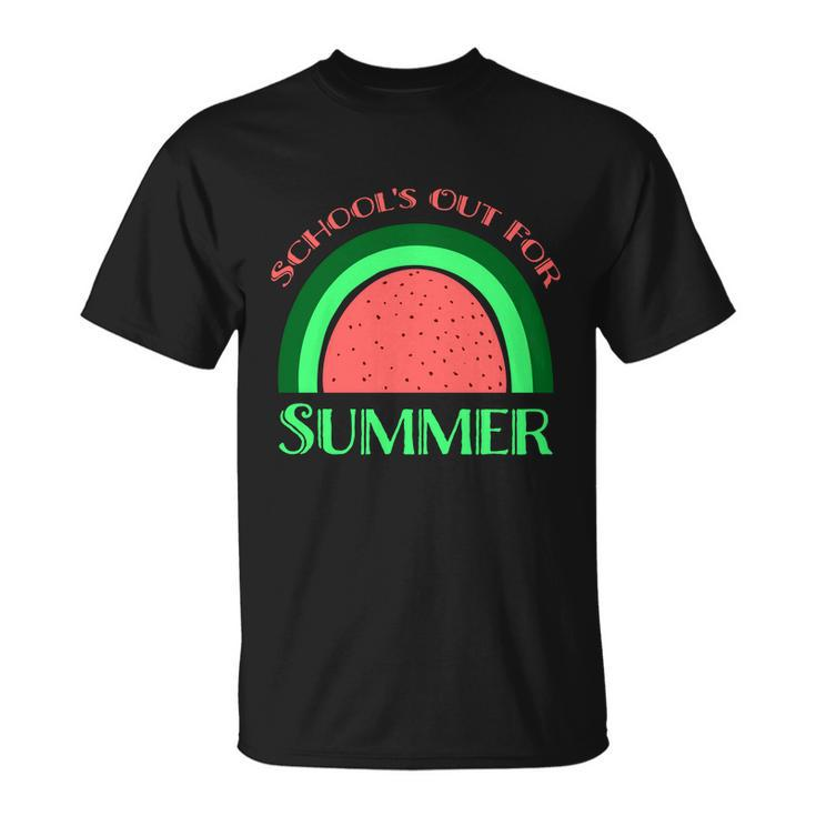 Summer Break 2022 Retro Summer Break Schools Out For Summer Gift Unisex T-Shirt