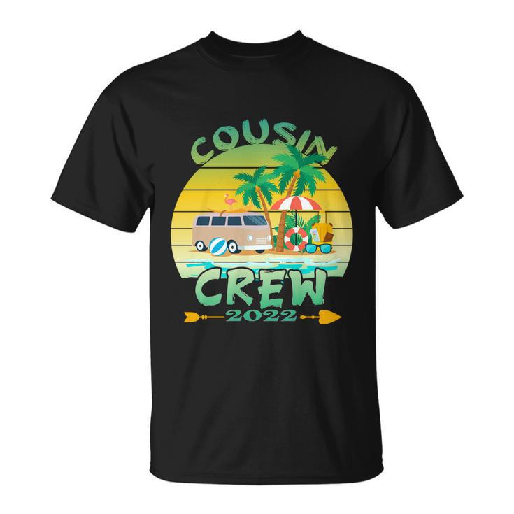 Summer Cousin Crew Vacation 2022 Beach Cruise Family Reunion Gift Unisex T-Shirt