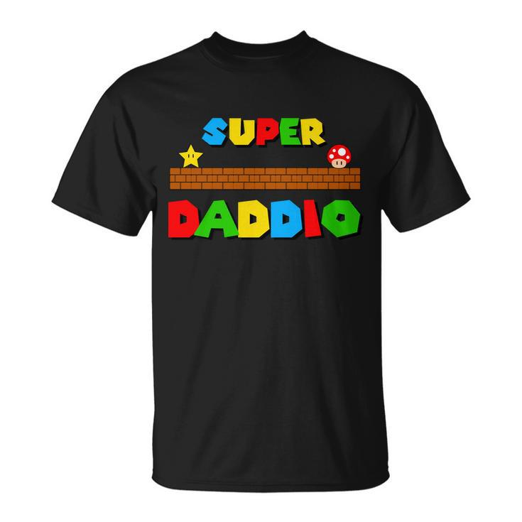 Super Daddio Retro Video Game Tshirt Unisex T-Shirt