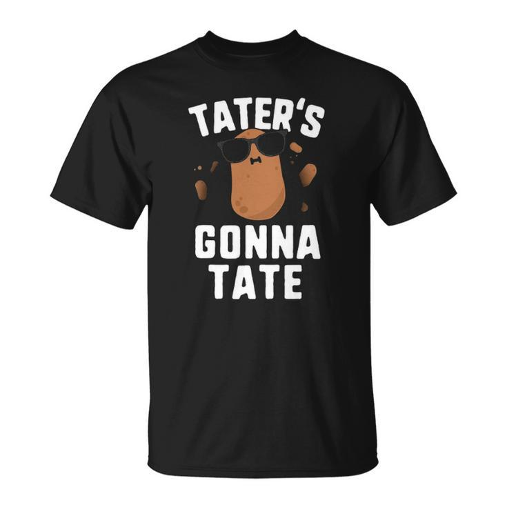 Tater&8217S Gonna Tate  Kids Haters Gonna Hate Funny Potato Unisex T-Shirt