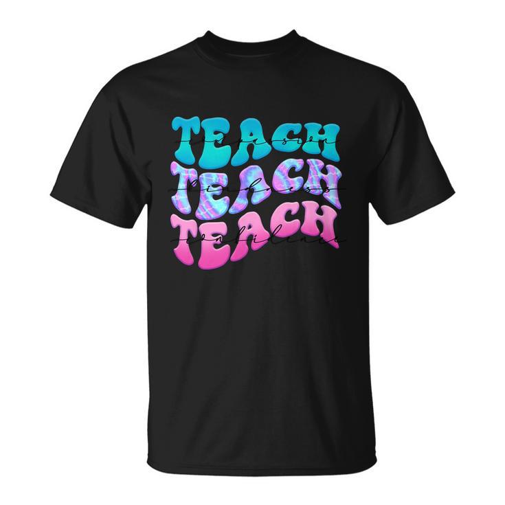 Teach Compassion Teach Kindness Teach Confidence Graphic Shirt Unisex T-Shirt